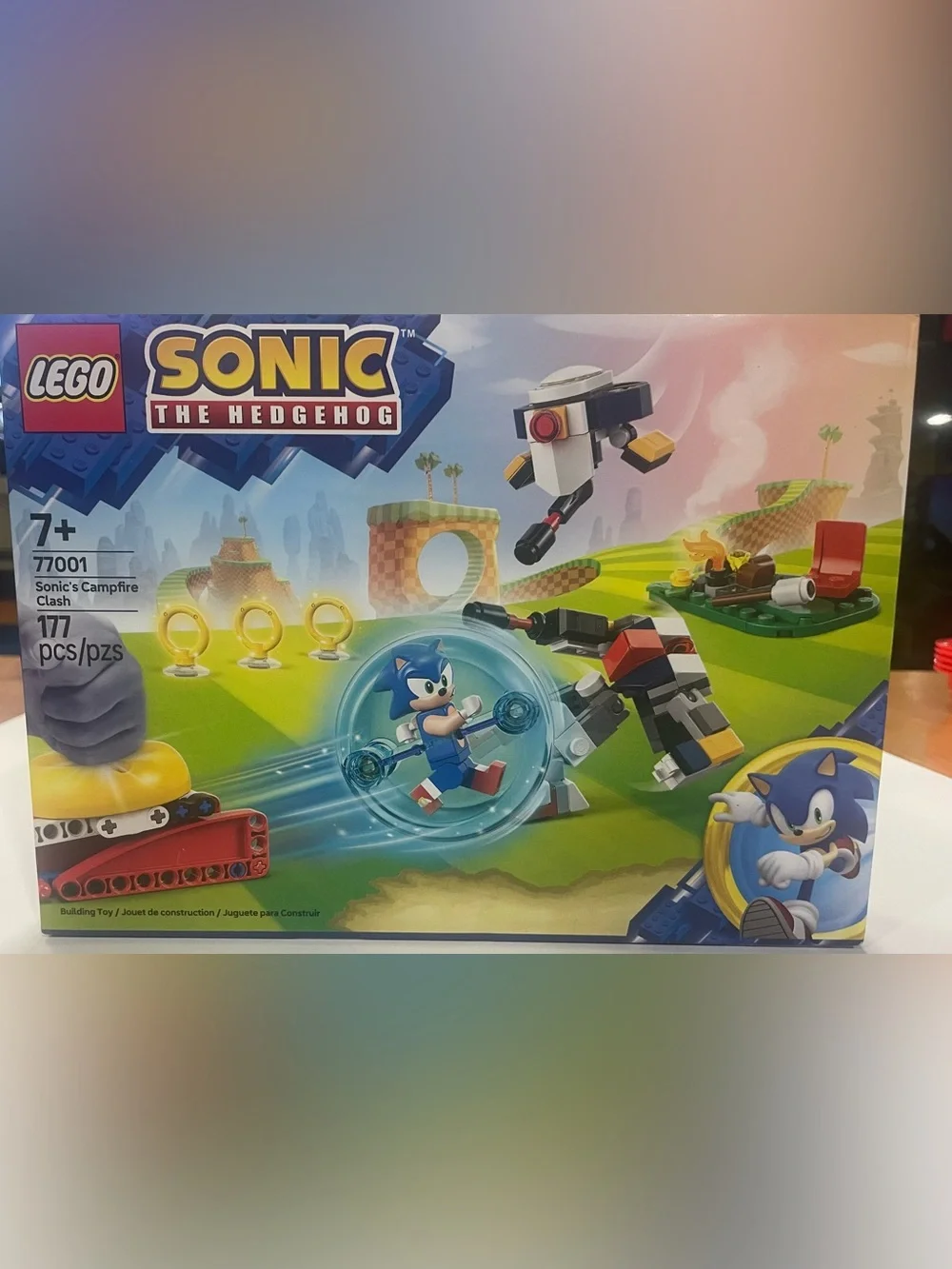 LEGO Sonic 77001 Sonic’s Campfire Clash 177pc New Sealed